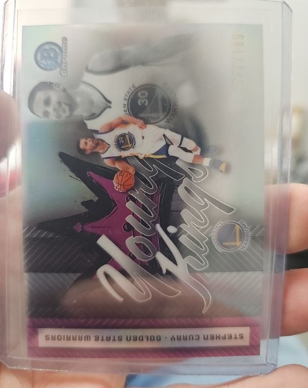 2025 Bowman Chrome #YK-4 Stephen Curry Young Kings — front