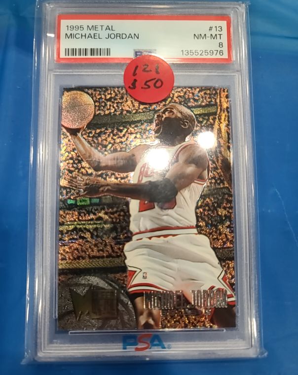 1995 Fleer Metal #13 Michael Jordan — front