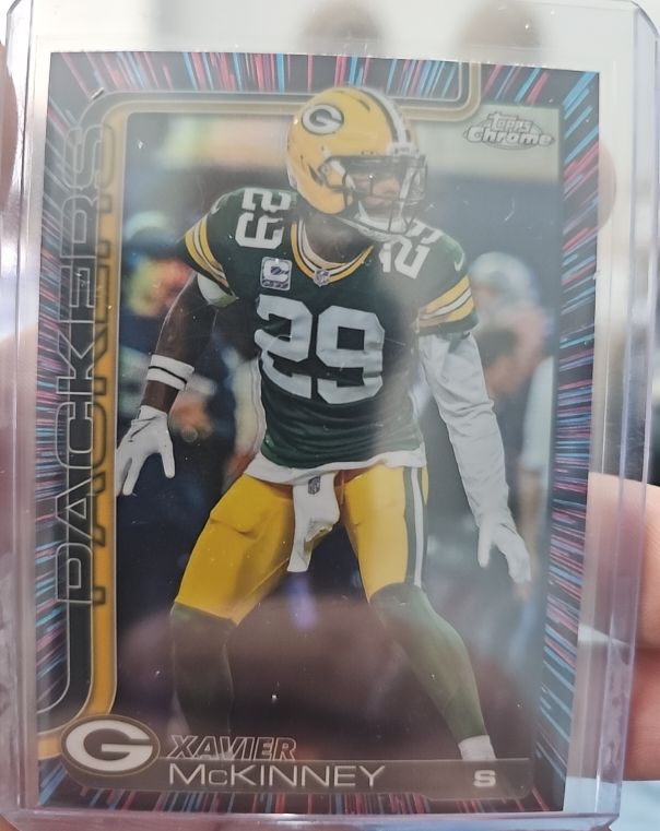 2025 Topps Chrome #113 Xavier McKinney — front