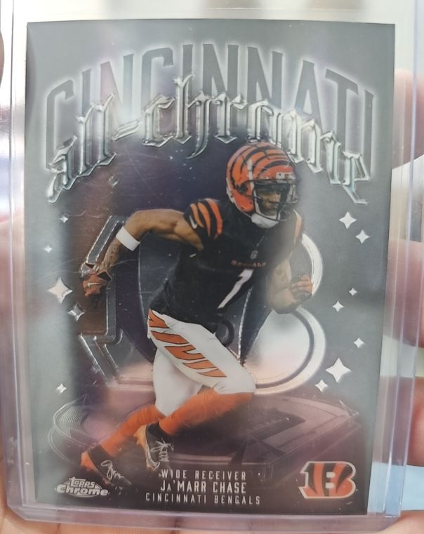 2025 Topps Chrome #ACT-5 Ja'Marr Chase — front