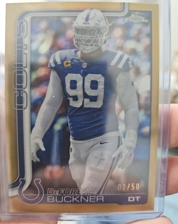 2025 Topps Chrome #133 DeForest Buckner — front