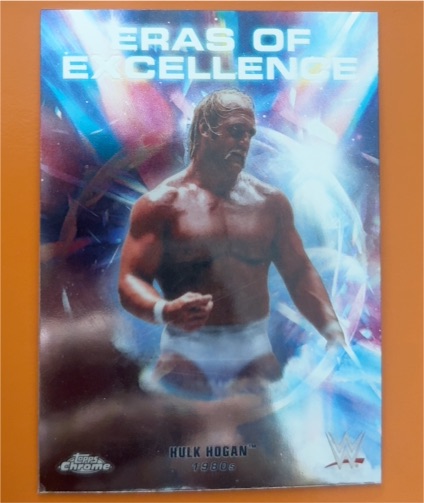 2026 Topps Chrome WWE Eras of Excellence #ERA-2 Hulk Hogan — front