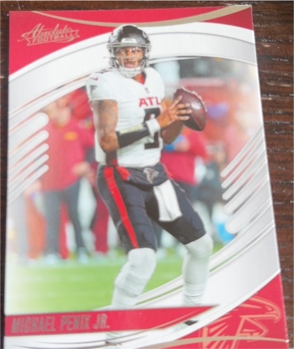 2025 Panini Absolute #84 Michael Penix Jr. — front