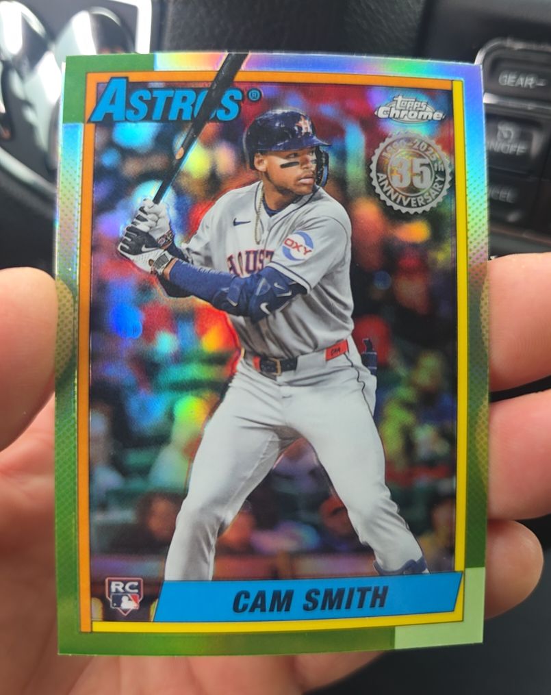 2025 Topps Chrome Update 1990 #90CU-15 Cam Smith — front