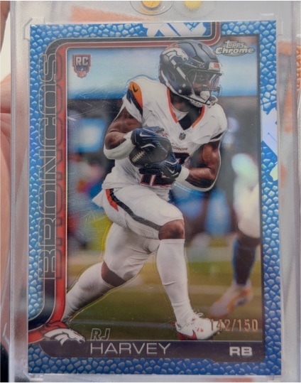 2025 Topps Chrome #330 RJ Harvey — front