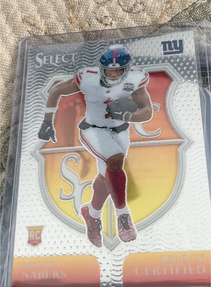 2024 Panini Select Certified Rookies #6 Malik Nabers — front