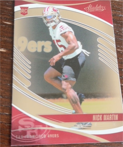 2025 Panini Absolute #164 Nick Martin — front
