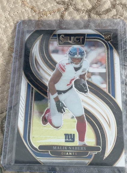 2024 Panini Select #116 Malik Nabers — front