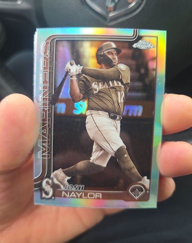 2025 Topps Chrome Update #USC62 Josh Naylor — front