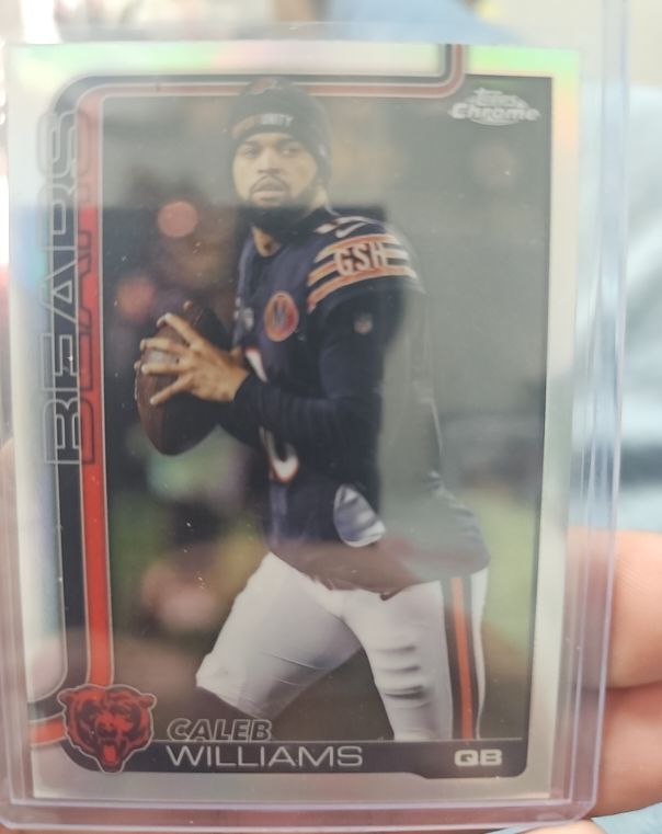 2025 Topps Chrome #52 Caleb Williams — front