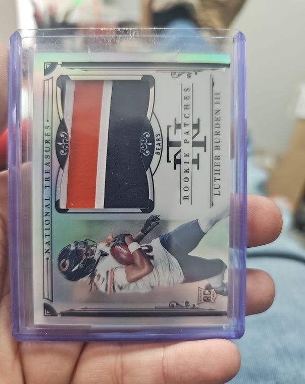 2025 Panini National Treasures Rookie Patches Luther Burden III — front