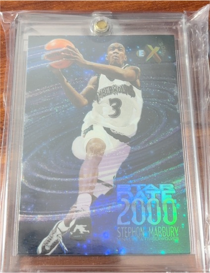 1996-97 Skybox E-X2000 Star Date 2000 #10 Stephon Marbury — front