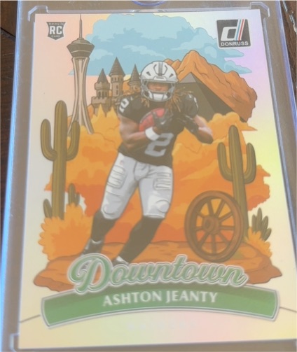 2025 Panini Donruss #11 Ashton Jeanty Downtown — front