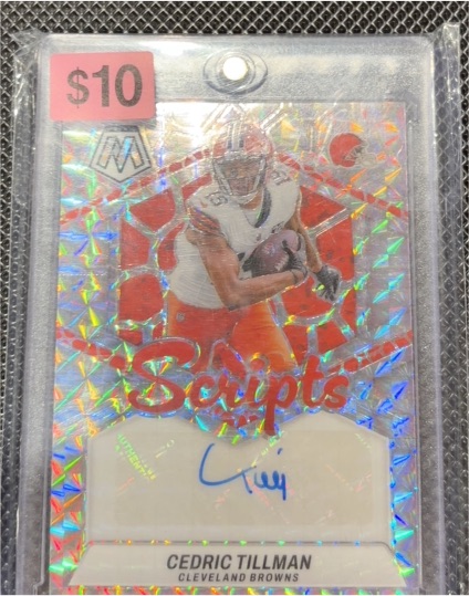 2024 Panini Mosaic #SC-CTI Cedric Tillman Scripts — front
