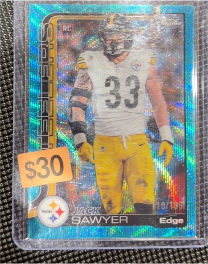 2025 Topps Chrome #357 Jack Sawyer — front