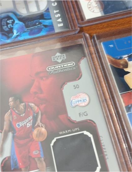 2002-03 Upper Deck Ovation Authentics Warm-Ups #50 Corey Maggette — front