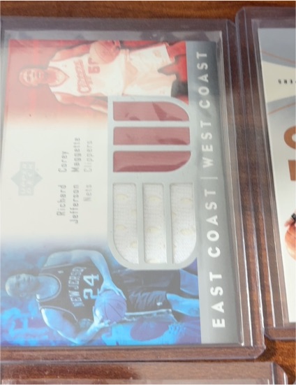 2004-05 Upper Deck East Coast West Coast #EW-JM Richard Jefferson/Corey Maggette — front