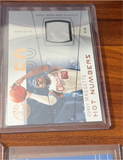 2003-04 Flair Final Edition Hot Numbers #HN-CM Corey Maggette — front