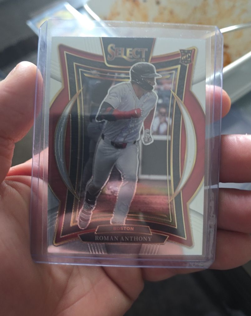 2025 Panini Select #75 Roman Anthony Rookie Concourse Boston Red Sox — front
