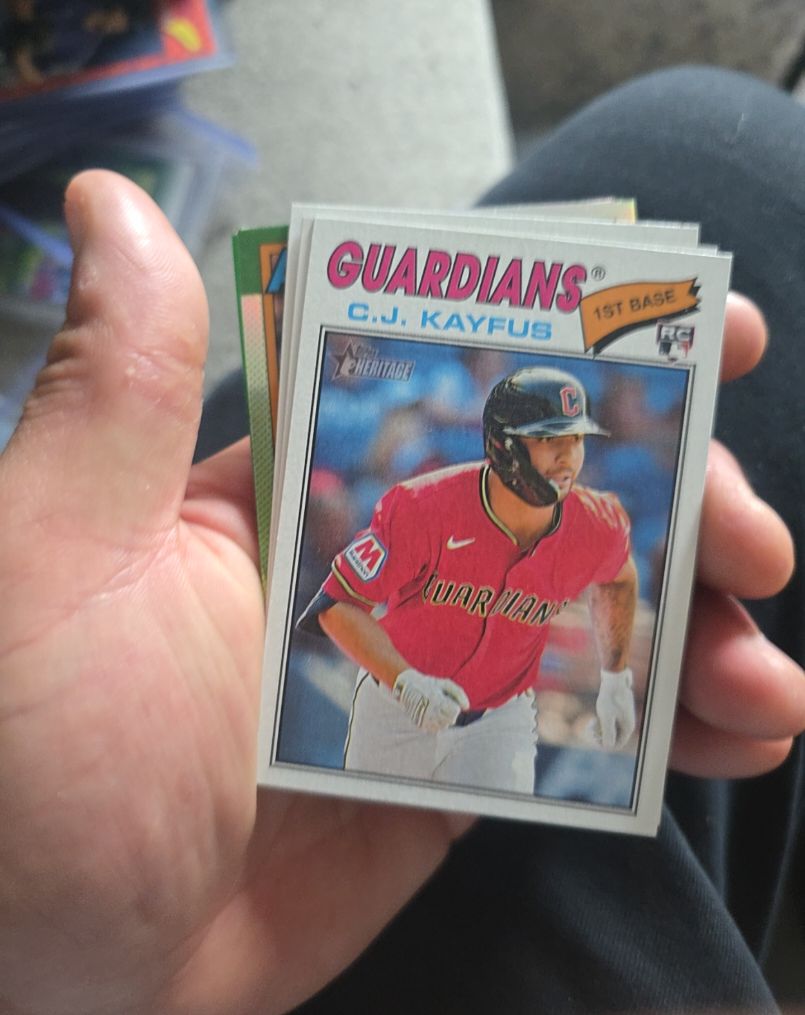 2026 Topps Heritage #364 C.J. Kayfus — front