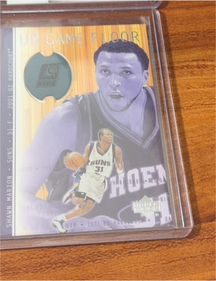 2001-02 Upper Deck Hardcourt #MA-F Shawn Marion — front