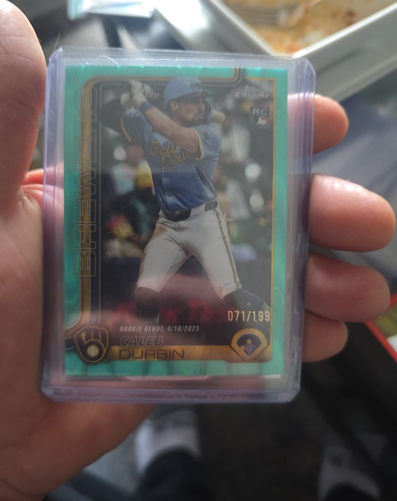 2025 Topps Chrome Update #USC112 Caleb Durbin — front