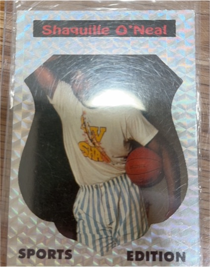 1992 Sports Edition #NNO Shaquille O'Neal — front