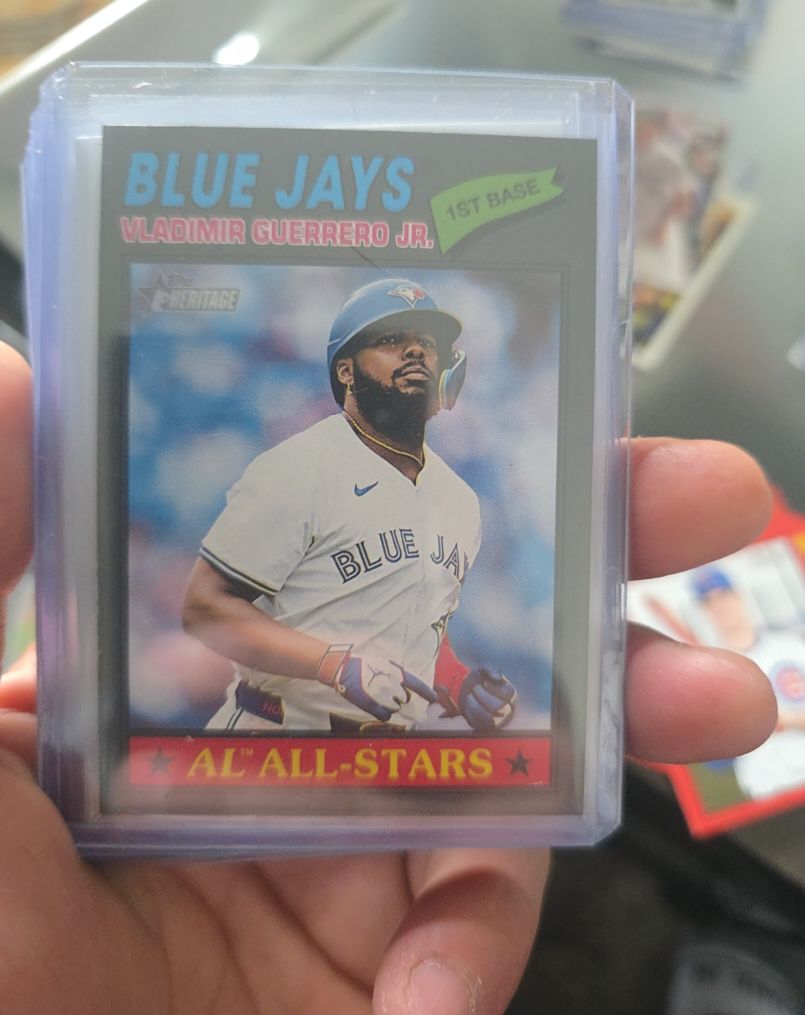 2026 Topps Heritage #46 Vladimir Guerrero Jr. AL All-Stars — front