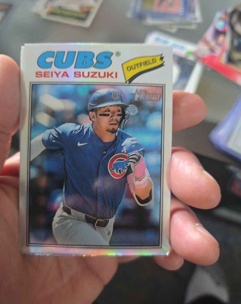 2026 Topps Heritage #241 Seiya Suzuki — front