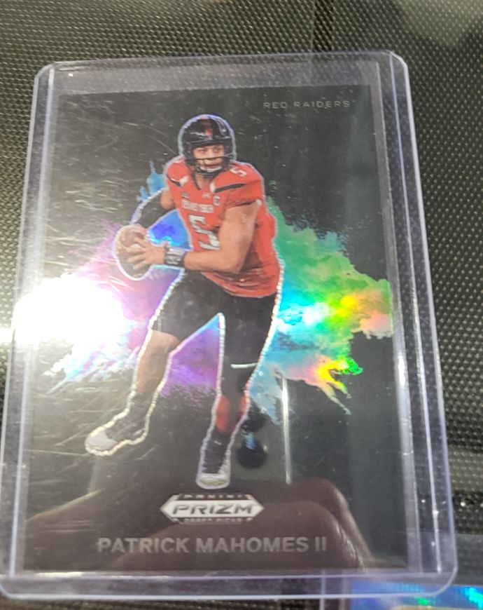 2025 Panini Prizm Draft Picks #198 Patrick Mahomes II Red Raiders — front