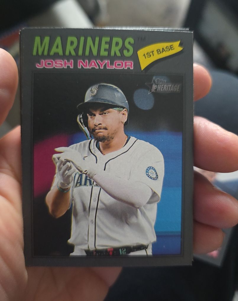 2026 Topps Heritage #129 Josh Naylor — front