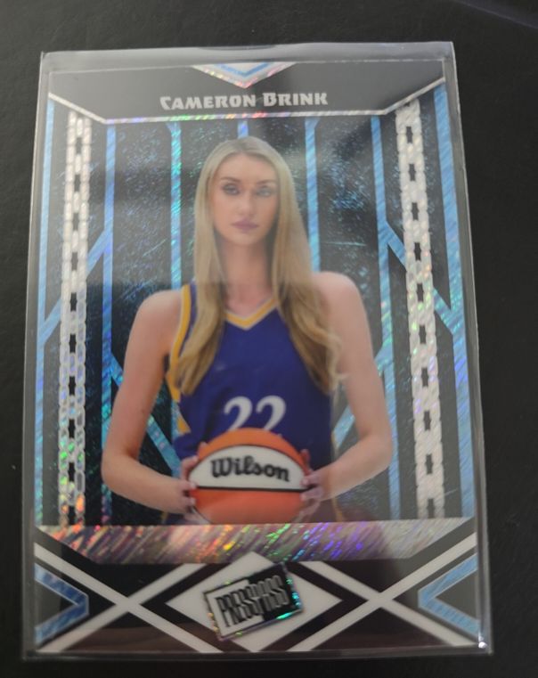 2024 Leaf Press Pass #PPB-2 Cameron Brink — front