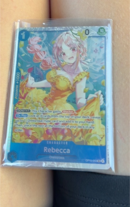 2026 One Piece TCG OP15-053 Rebecca — front