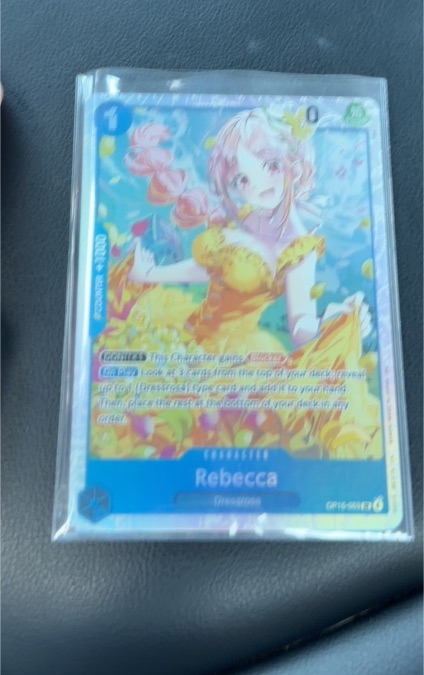 2022 One Piece TCG OP15-053 Rebecca — front