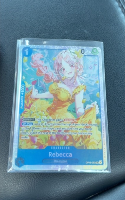 One Piece TCG OP15-053 Rebecca — front