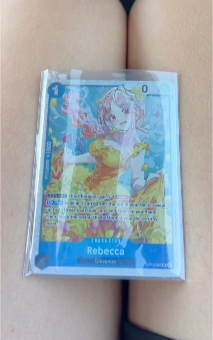 2026 One Piece OP15-053 Rebecca — front