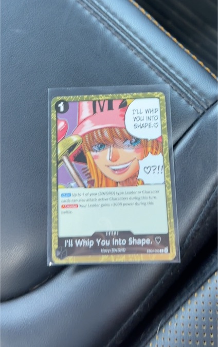 One Piece I'll Whip You Into Shape (OP15-EB04) — front