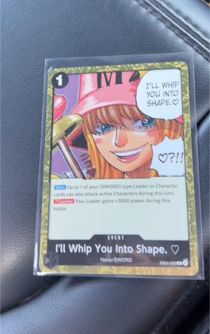 One Piece OP15-EB04-050 I'll Whip You Into Shape — front