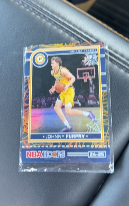 2024-25 Panini Haunted Hoops #265 Johnny Furphy — front
