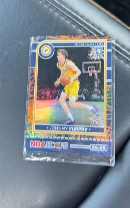 2024-25 Panini Haunted Hoops #265 Johnny Furphy — front