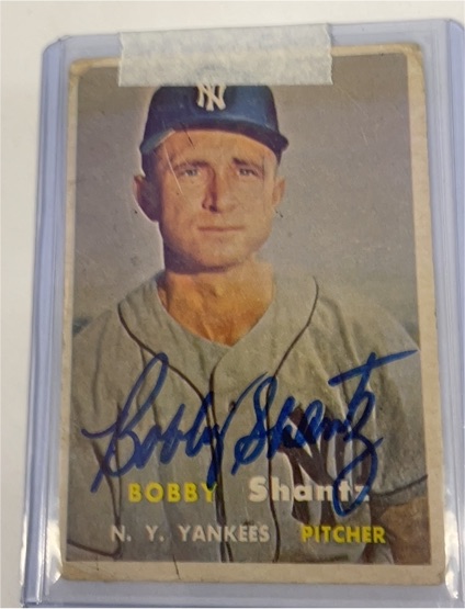 1958 Topps #419 Bobby Shantz — front