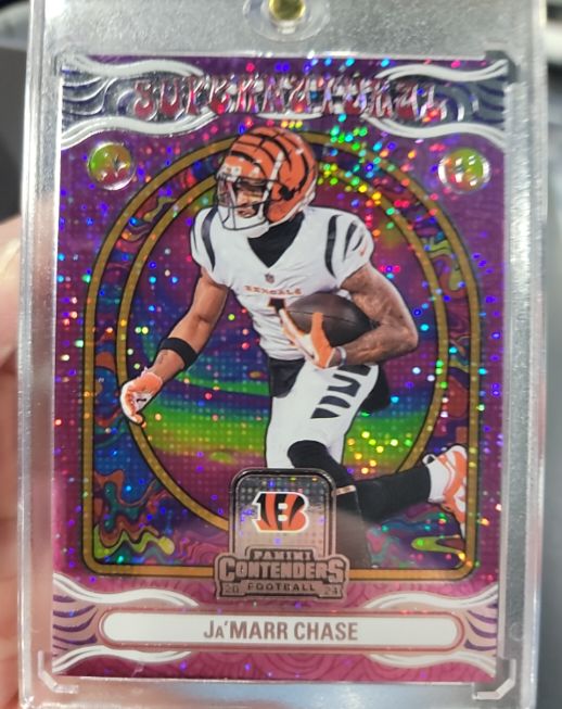 2024 Panini Contenders #8 Ja'Marr Chase Supernatural — front