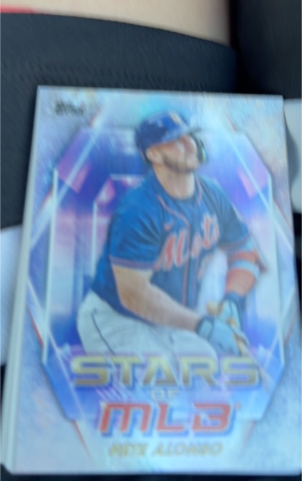 2023 Topps Stars of MLB Chrome #SMLBC-24 Pete Alonso — front