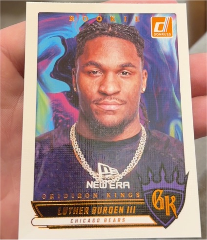 2025 Donruss Rookie Gridiron Kings #RGK-LBN Luther Burden III — front