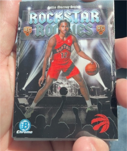 2025 Bowman Chrome #RR-9 Collin Murray-Boyles Rockstar Rookies — front