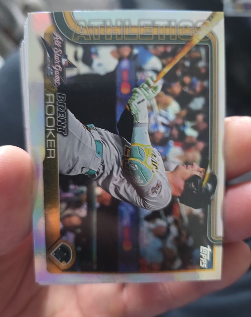 2025 Topps Chrome Update #ASGC-29 Brent Rooker All-Star Game — front