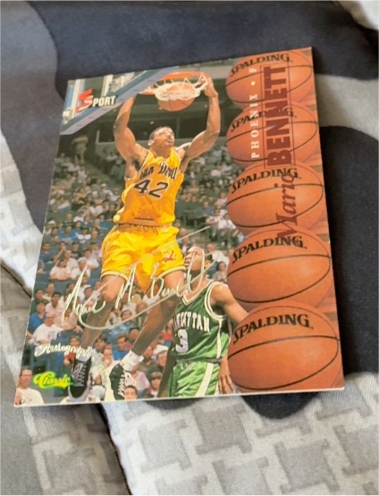 1995 Classic 5-Sport #25 Mario Bennett — front