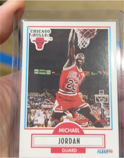 1990 Fleer #26 Michael Jordan — front
