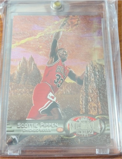 1997-98 Skybox Metal Universe #83 Scottie Pippen — front