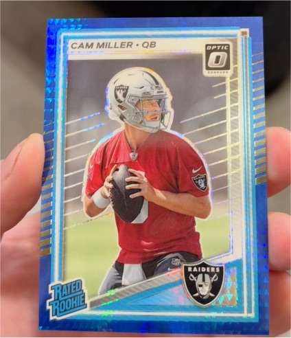 2025 Panini Donruss Optic #261 Cam Miller — front
